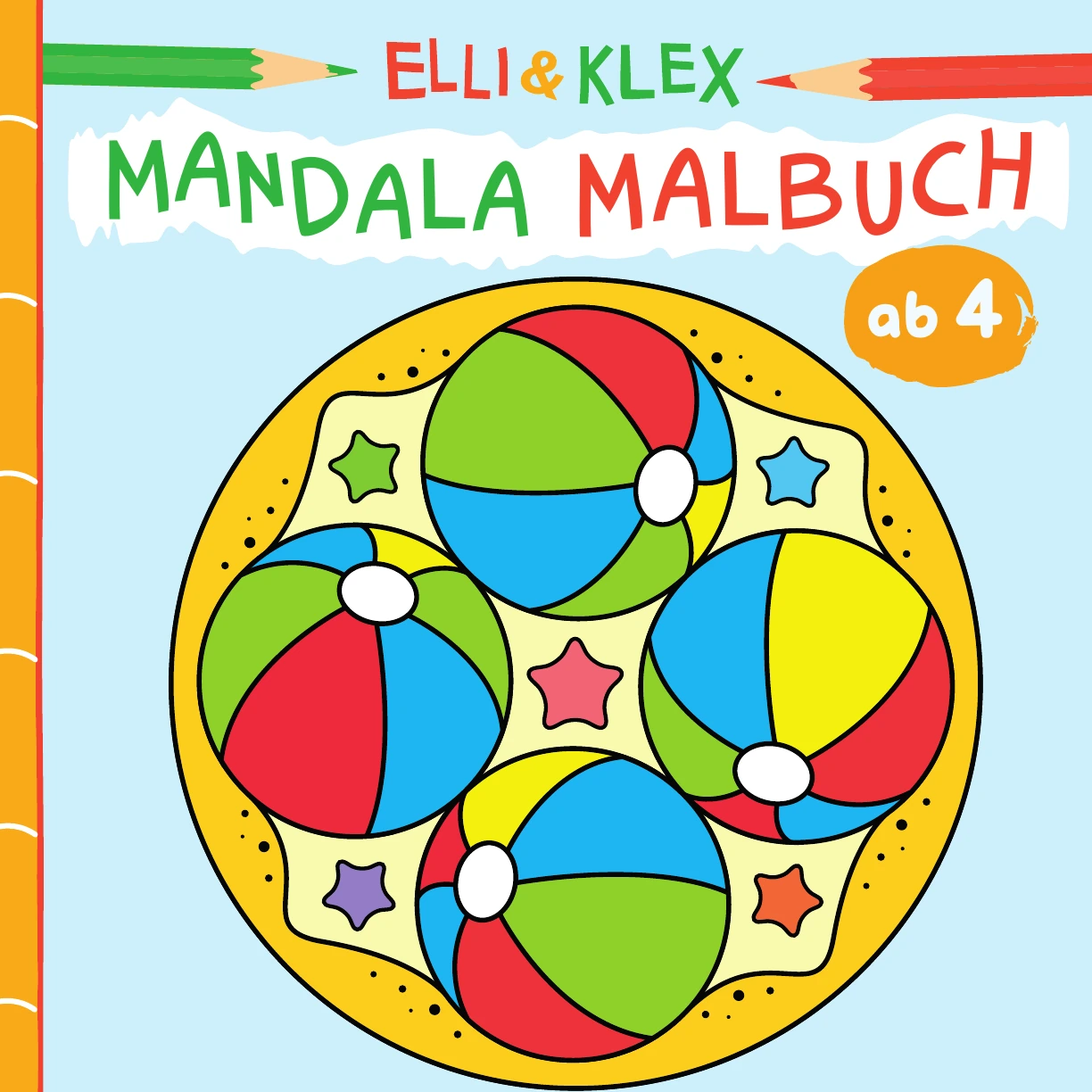 Cover: Mandala-Malbuch ab 4 Jahren