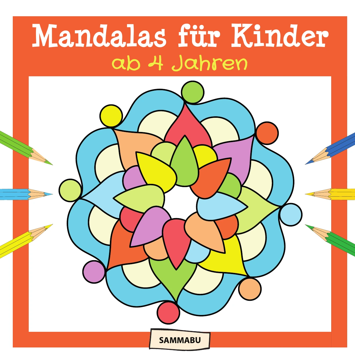Cover: Mandalas für Kinder ab 4 Jahren