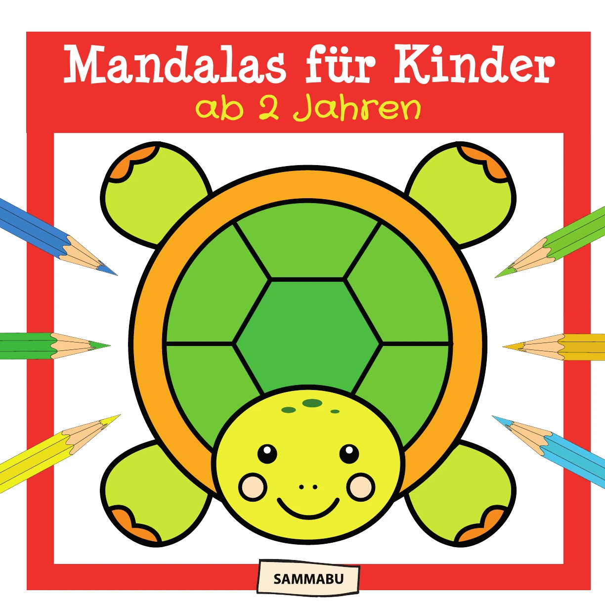 Cover: Mandalas für Kinder ab 2 Jahren