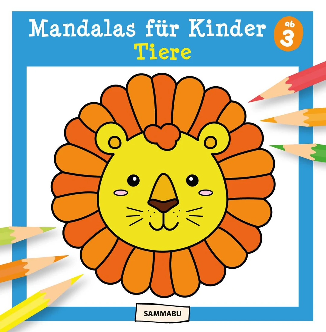 Cover: Tier-Mandalas ab 3 Jahren
