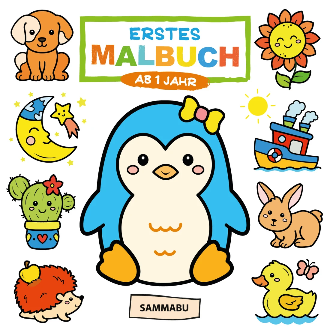 Cover: Mein erstes Malbuch