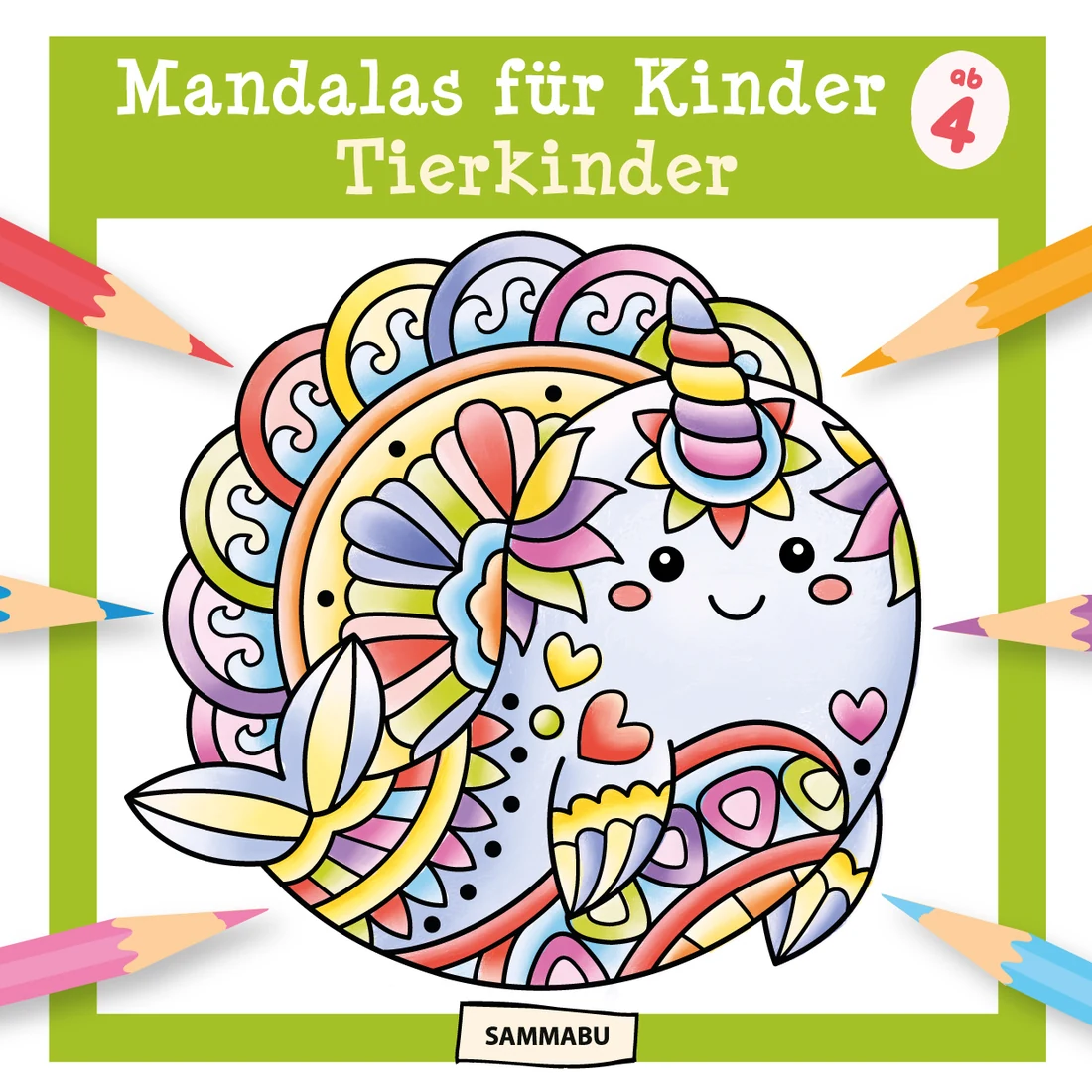 Cover: Tierkinder-Mandalas ab 4 Jahren