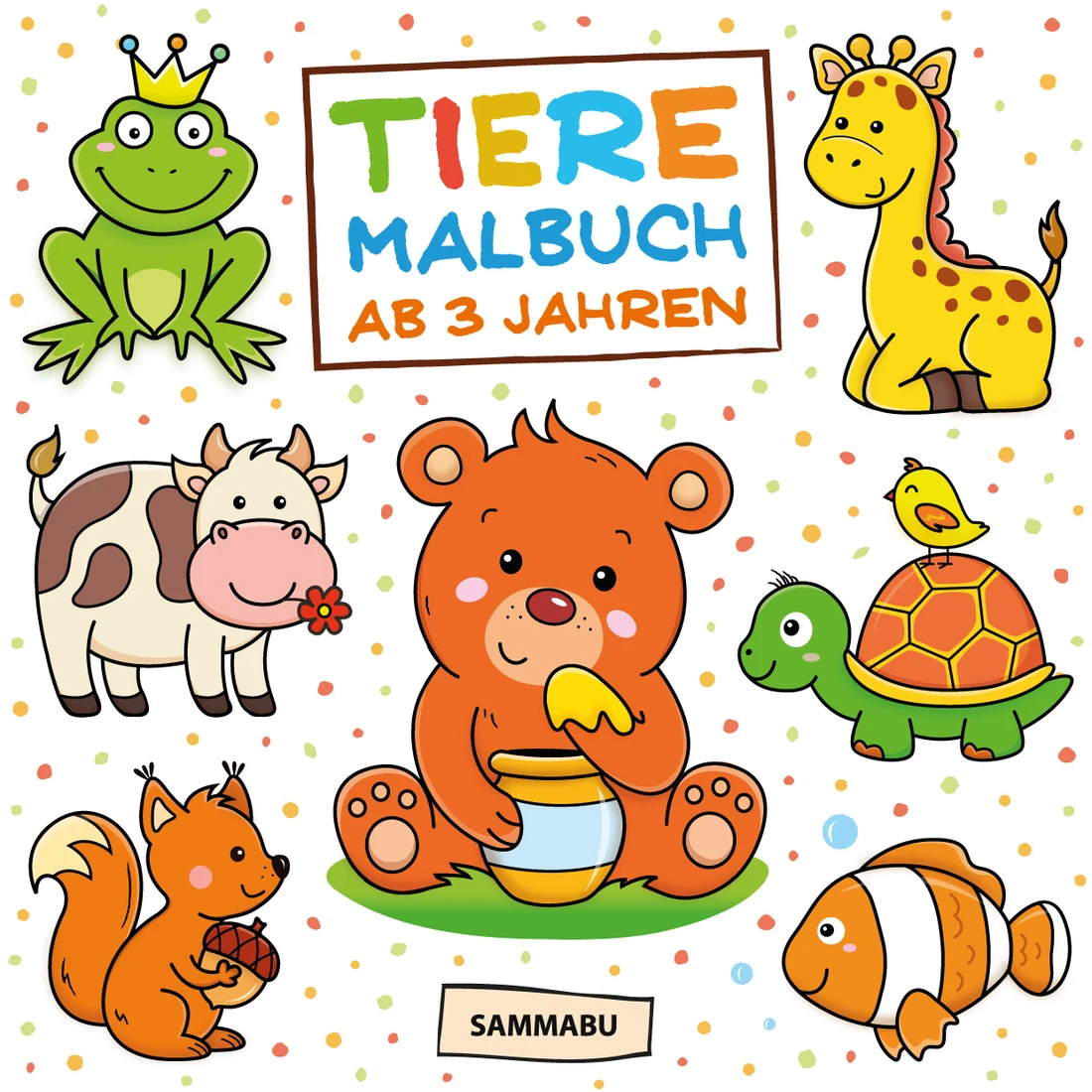 Cover: Tiere – Mein Malbuch