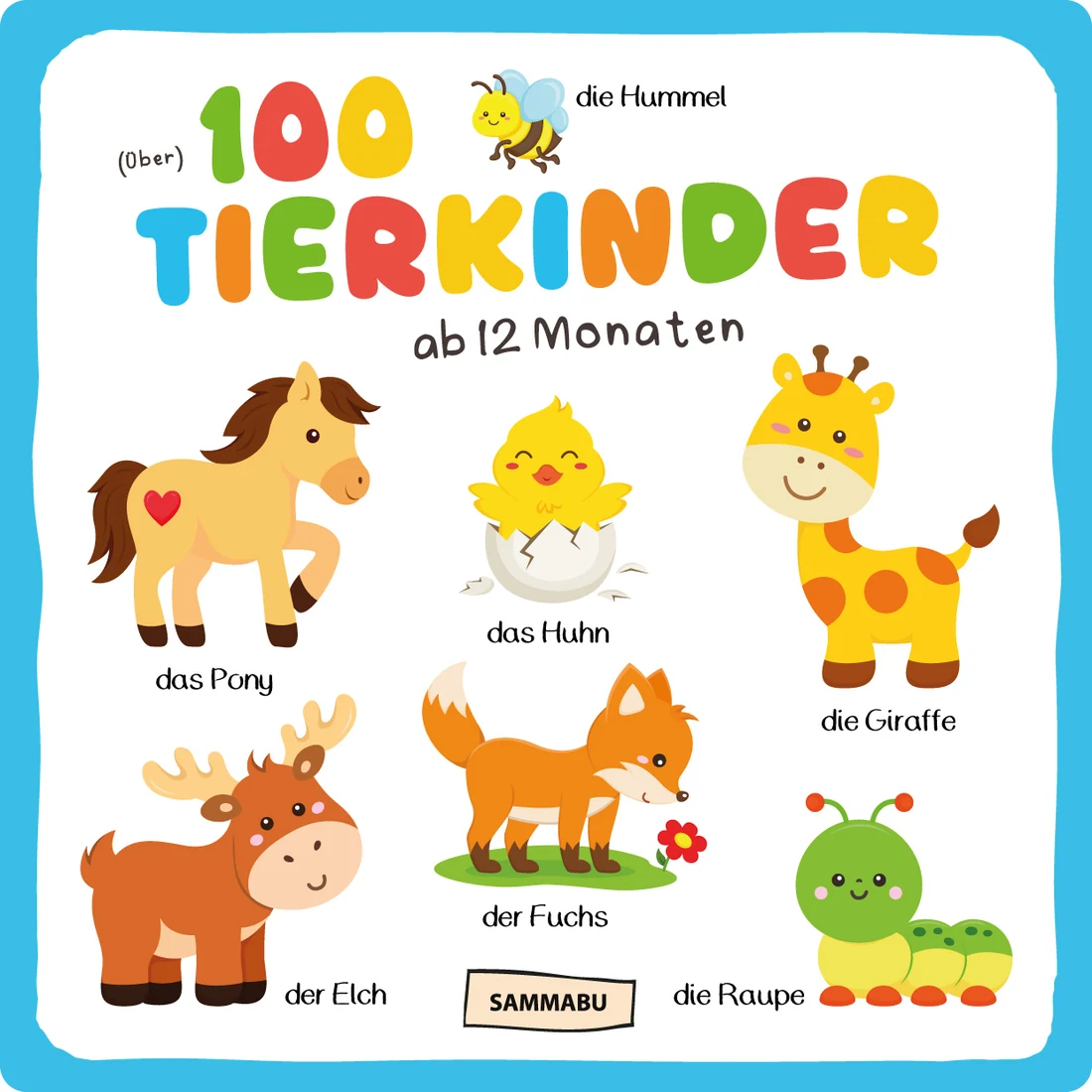 Cover: 100 Tierkinder